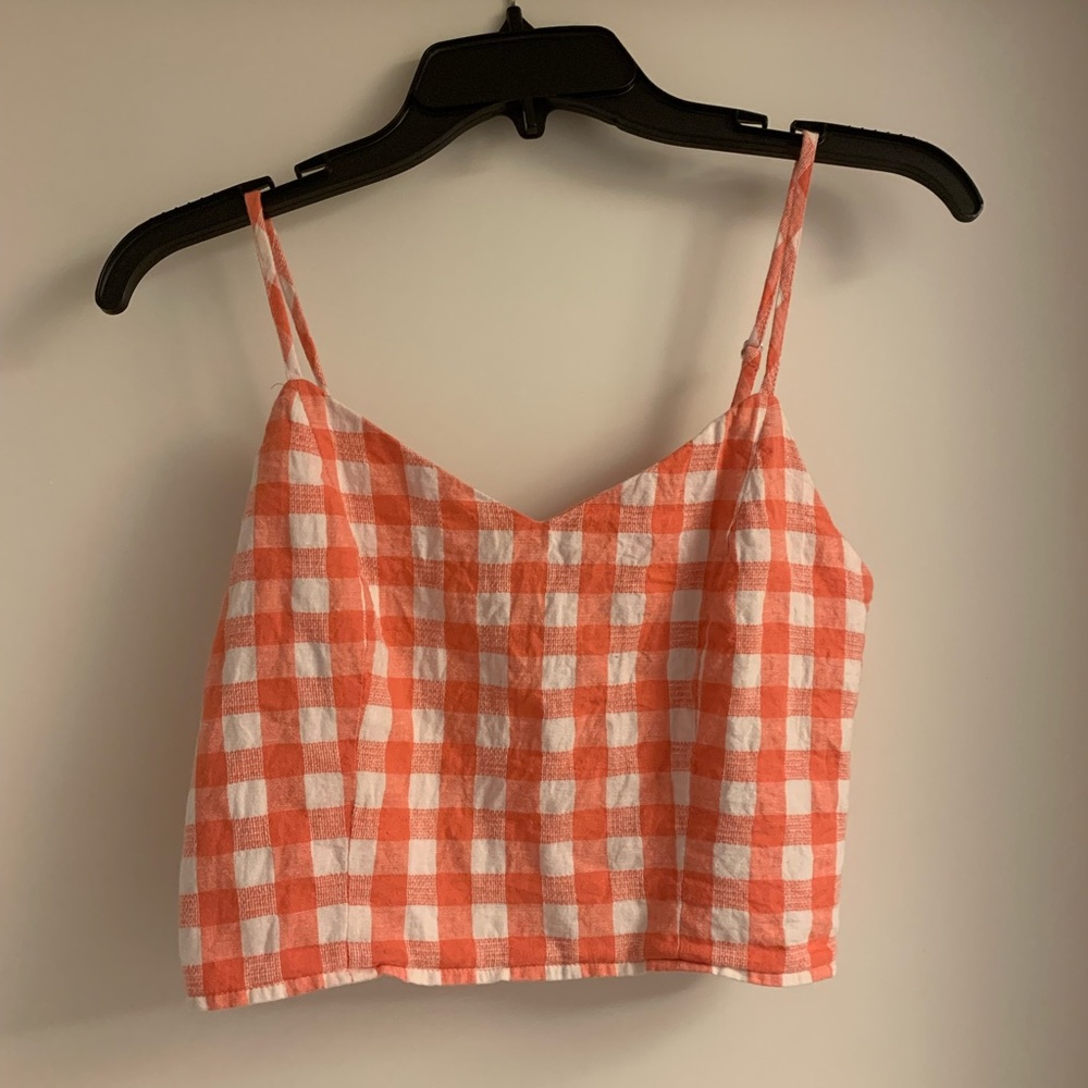 Checkered red and white shirt - GB